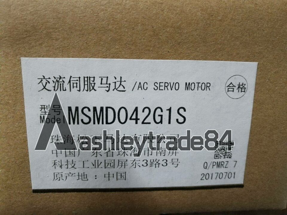 PANASONIC AC SERVO MOTOR MSMD042G1S - PANASONIC