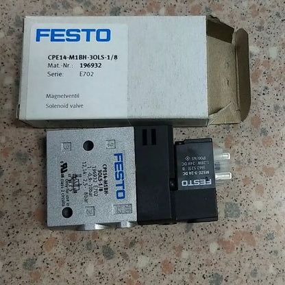 Festo CPE14-M1BH-3OLS-1/8 Solenoid Valve: High-Performance Flow Control for Pressure Range 1/8 inch - FESTO