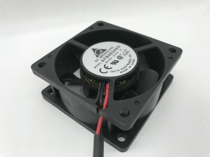 new 1PC Delta AFB0624SH 24V 0.21A 6CM 2-wire High Air Volume Ball Converter Fan - DELTA