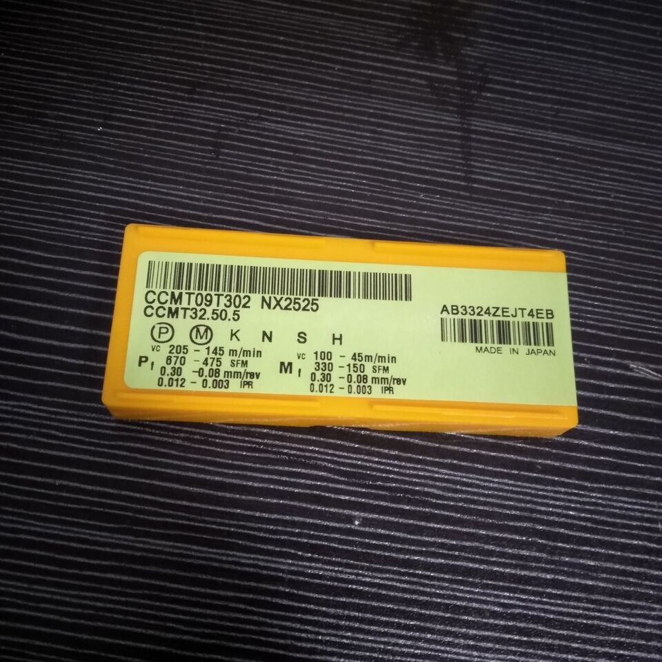 new 10pcs/box Mitsubishi CCMT09T302 NX2525 CCMT32.50.5 Carbide Inserts Ship - MITSUBISHI