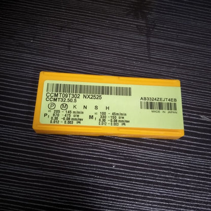 new 10pcs/box Mitsubishi CCMT09T302 NX2525 CCMT32.50.5 Carbide Inserts Ship - MITSUBISHI
