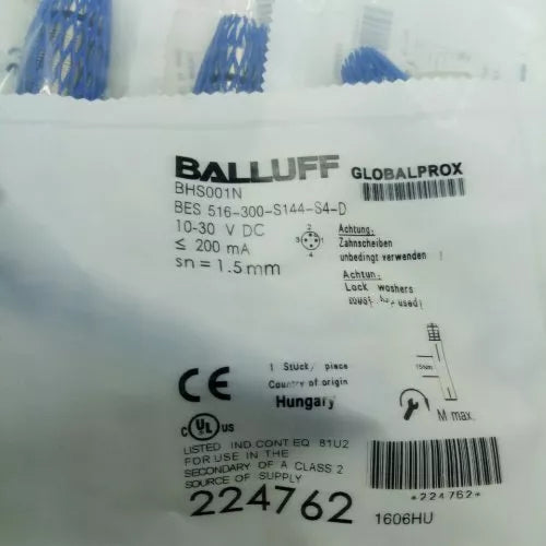 new 1PC BALLUFF BES 516-300-S144-S4-D Proximity Sensor BES516300S144S4D - BALLUFF