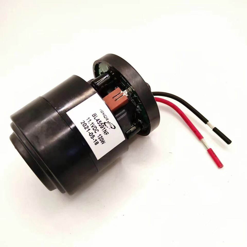 new For Mini Handheld Car Vacuum Cleaner Motor DC11.1V 12V 3S 120W 45MM High Speed - KOEED