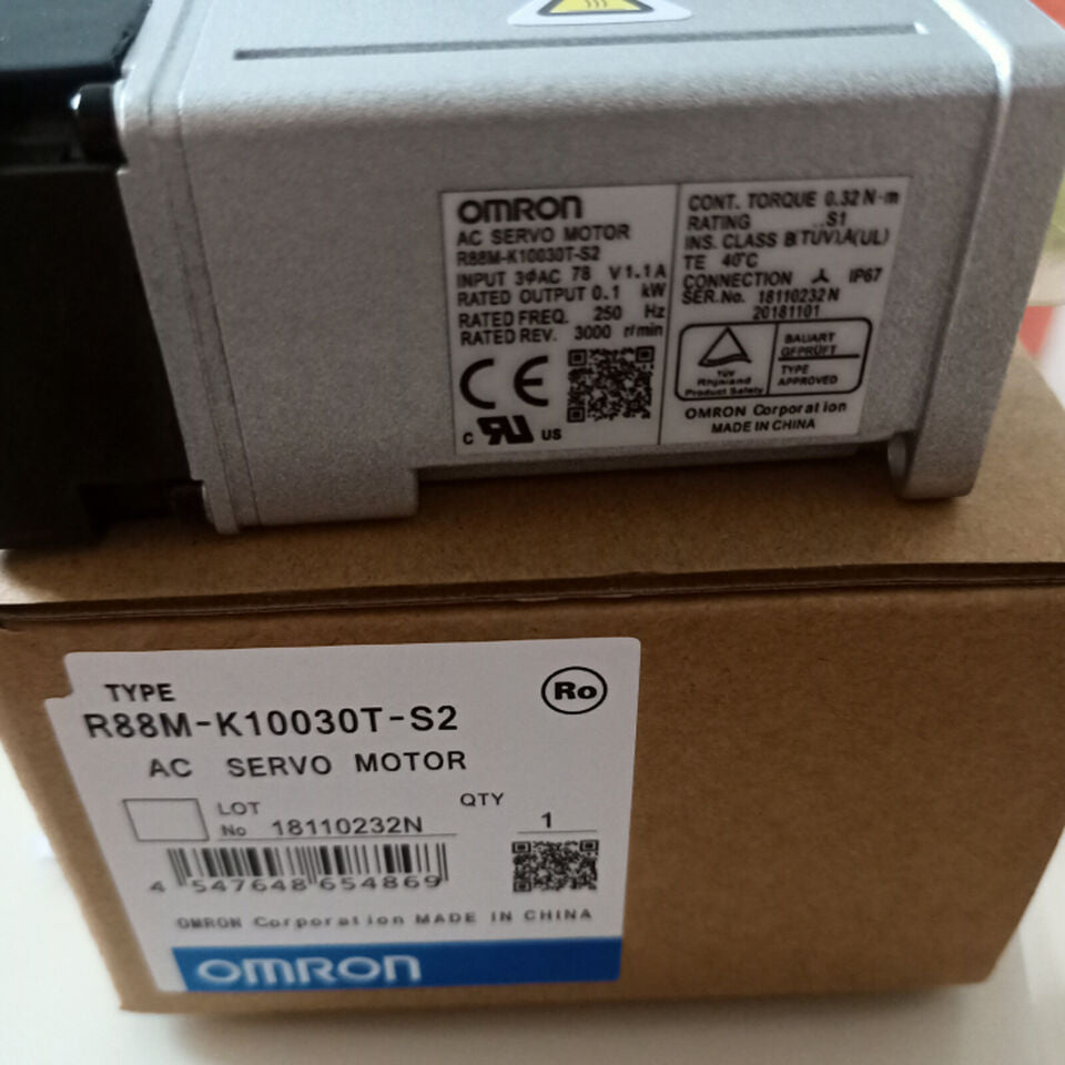 new One Omron R88M-K10030T-S2 Servo Motor R88MK10030TS2 - OMRON
