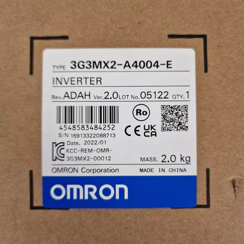 new Omron 3G3MX2-A4004-E Inverter One ping 3G3MX2A4004E - OMRON