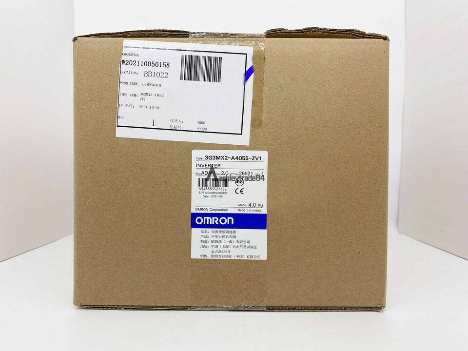 Omron Frequency Converter 3G3MX2-A4055-ZV1 KC - OMRON