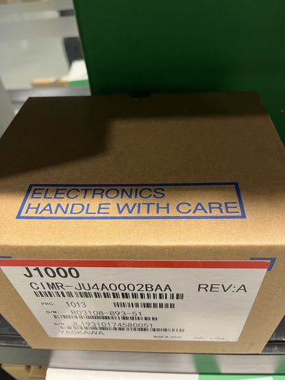 new YASKAWA CIMR-JU4A0002BAA 1PC Variable Frequency Drive ping