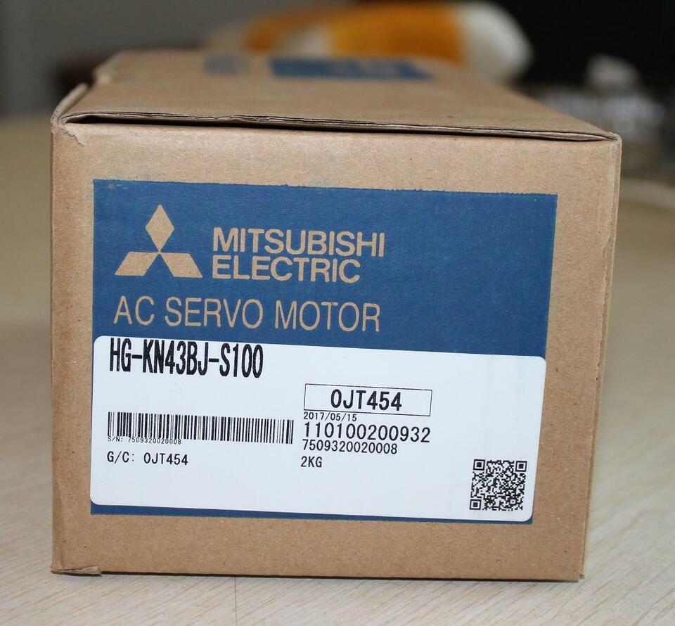new One Mitsubishi HG-KN43BJ-S100 AC Servo Motor ping HGKN43BJS100 - MITSUBISHI