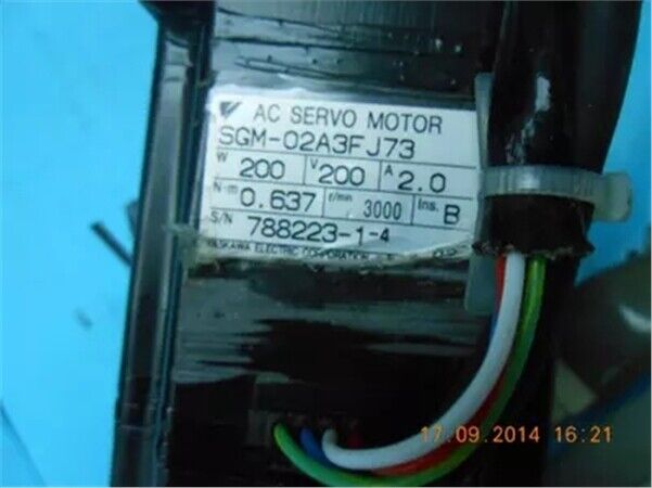 Used Yaskawa Servo Motor SGM-02A3FJ73 - YASKAWA