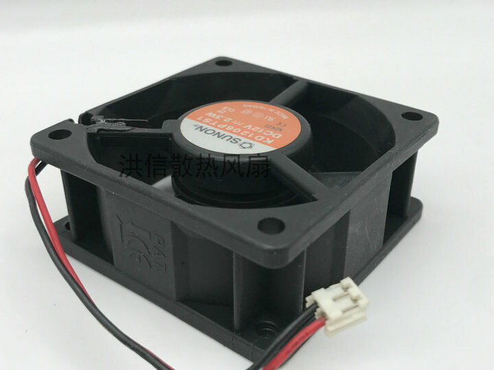 new 1 PCS For Fan KD1206PTS1 DC 12V 2.3W 60*25MM 2 Pin cooling fan - KOEED