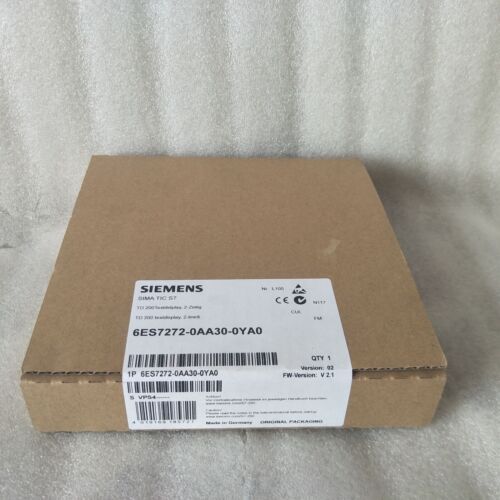 new 1PC  Siemens 6ES7272-0AA30-0YA0 6ES72720AA300YA0 ping