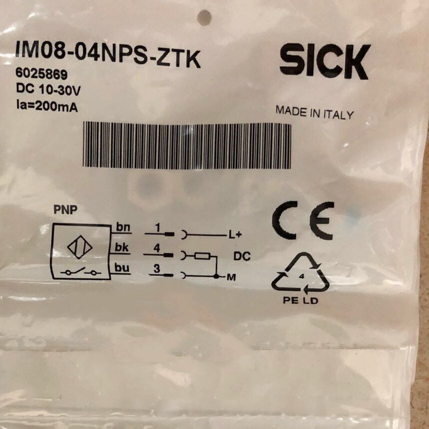 new SICK IM08-04NPS-ZTK Proximity Sensor One IM0804NPSZTK - SICK