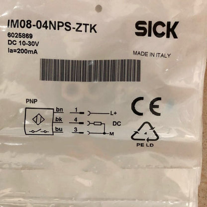 new SICK IM08-04NPS-ZTK Proximity Sensor One IM0804NPSZTK - SICK
