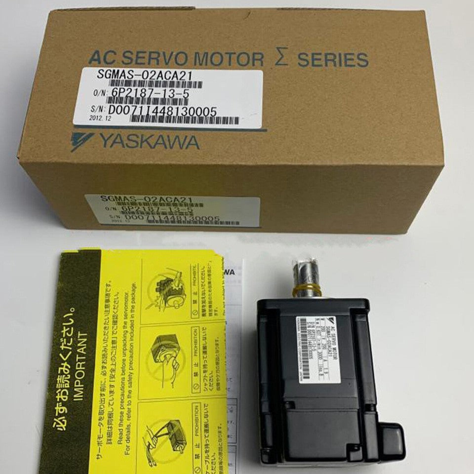 new 1PC  Yaskawa SGMAS-02ACA21 Servo Motor In Box ping