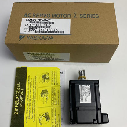 new 1PC  Yaskawa SGMAS-02ACA21 Servo Motor In Box ping