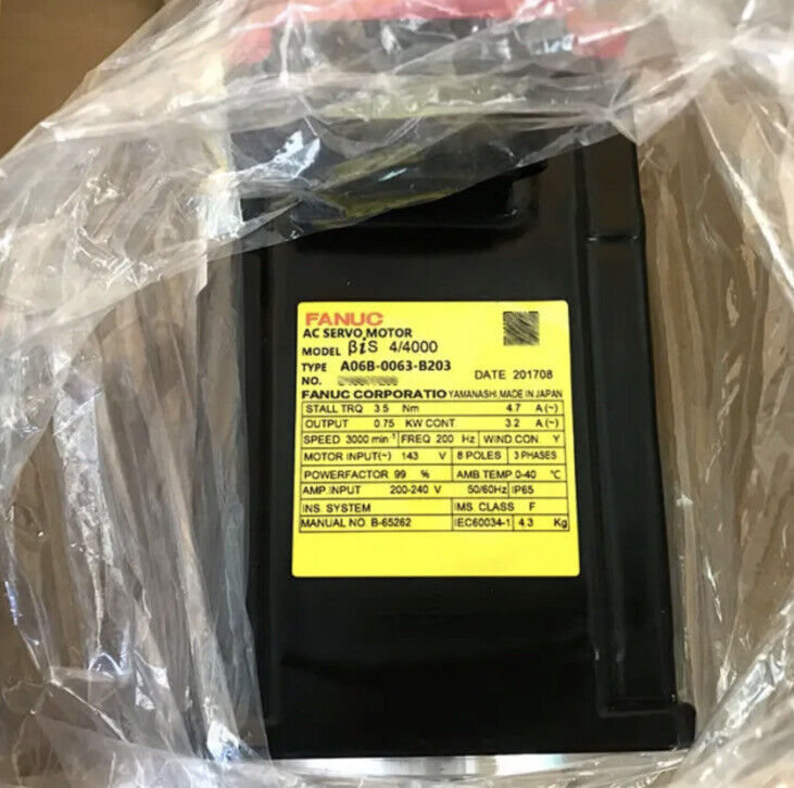 new 1PC  FANUC A06B-0063-B203 Servo Motor A06B0063B203 ping