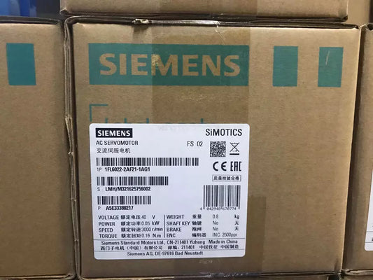 new 1PC  Siemens 1FL6022-2AF21-1AG1 Servo Motor In Box ping