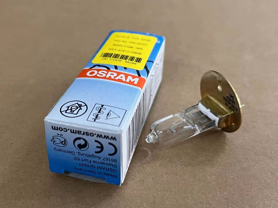 new 1PC for TOPCON 12V50W ACP-8 Lamp 42412-20400 Osram 64610 Ophthalmic Projector - OSRAM
