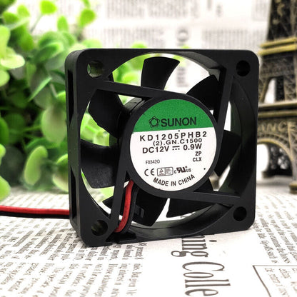 new 1PC 12V 0.9W fan 50*50*15mm 2pin KD1205PHB2 - KDELTA