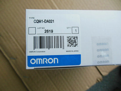 new Omron CQM1-DA021 PLC Module One CQM1DA021 - OMRON