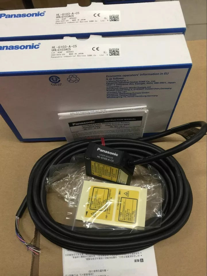 new 1PC Panasonic HL-G103-A-C5 Laser Displacement Sensor HLG103AC5