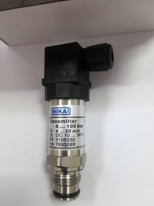 Wika S-11 100Bar Pressure Transmitter – Industrial Pressure Gauge - WIKA