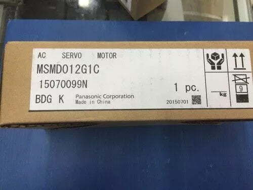 New Panasonic MSMD012G1C 12V DC Servo Motor 1 Piece - PANASONIC