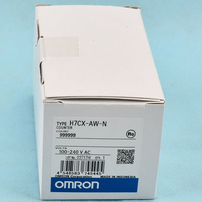 new 1PC OMRON H7CX-AW-N Counter 100-240VAC H7CXAWN One Year - OMRON