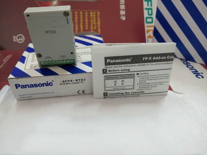 New Panasonic AFPX-RTD2 Analog and Thermocouple Cassettes 1-PC - PANASONIC