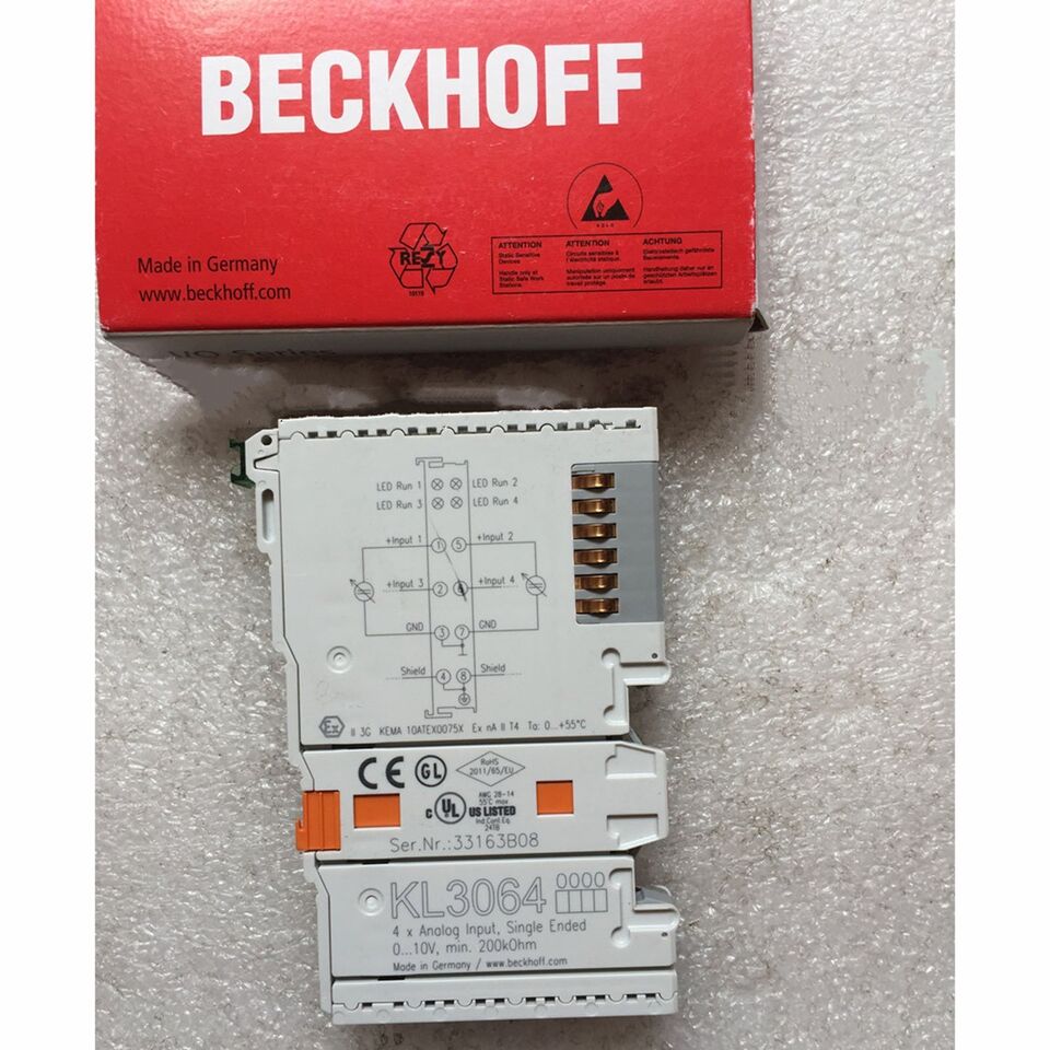 new 1PC BECKHOFF KL3064 PLC In Box ping KL 3064 - BECKHOFF