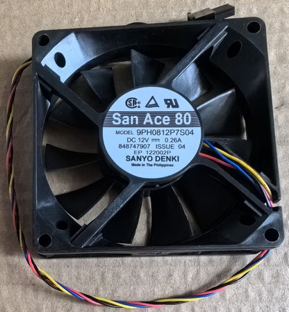 new 1PC four-wire temperature control ball fan 9PH0812P7S04 12V 0.26A 8015 - XYZ TECH SOLUTIONS