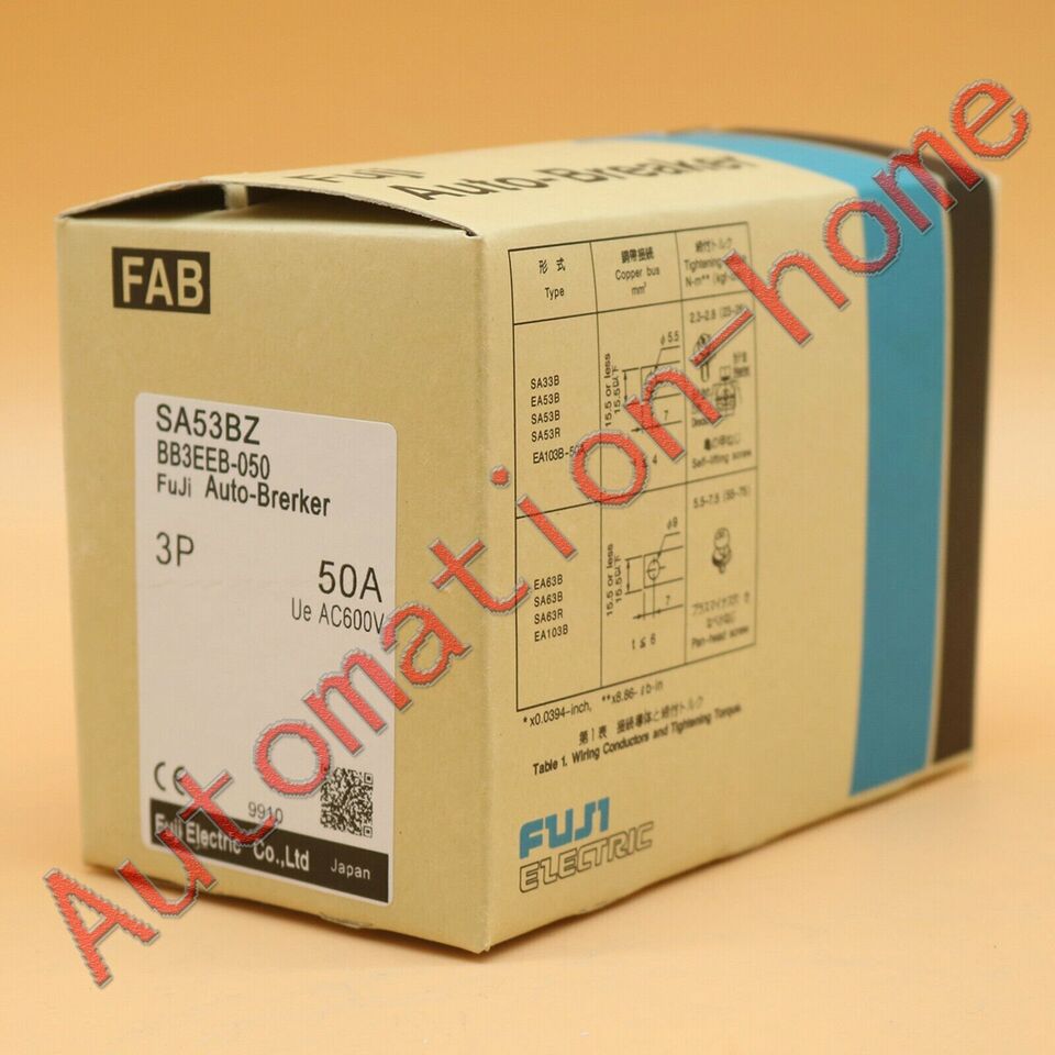 1PCS For Fuji SA53BZ 3P 50A Air Switch Breaker - FUJI