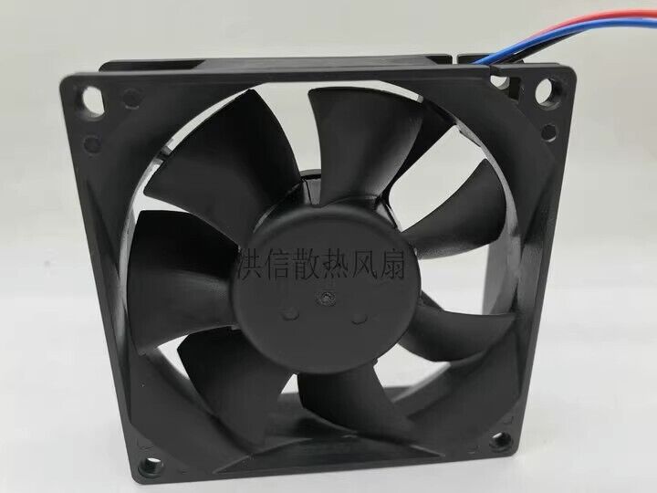 new 1 PCS fan 4.8W 8025 8cm 3 wire cooling fan PMD2408PTB1-A DC24V - PMD