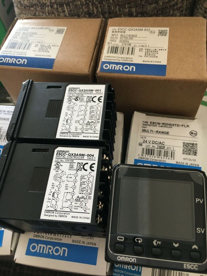 new 1PC Omron E5CC-QX2ASM-800 Temperature Controller E5CCQX2ASM800 - OMRON