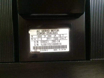 new 1PC YASKAWA SGMGH-20ACA6S Servo Motor In Box ping - YASKAWA