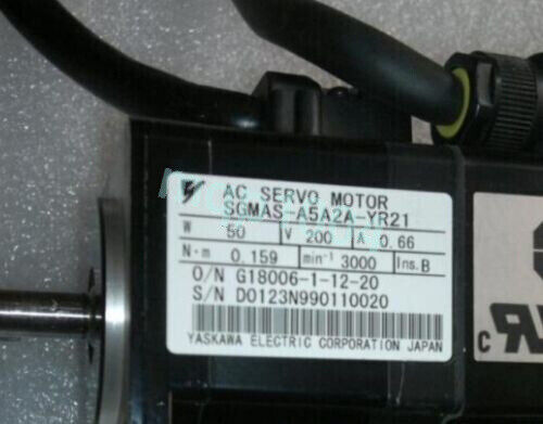 Yaskawa SGMAS-A5A2A-YR21 AC Servo Motor: High-Quality Performance - YASKAWA