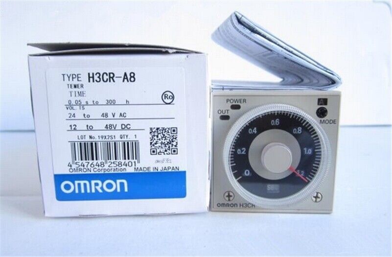 new Omron H3CR-A8 24-48AC Timer One H3CRA8 - OMRON