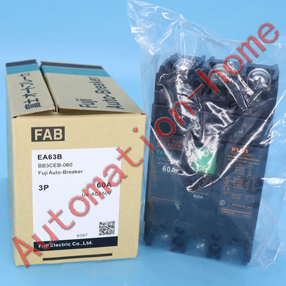1PCS FUJI ELECTRIC EA63B 60A Circuit Breaker - FUJI ELECTRIC
