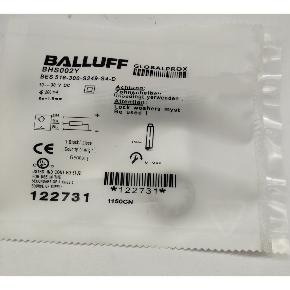 1PC BALLUFF BES Proximity Switch - BALLOFF