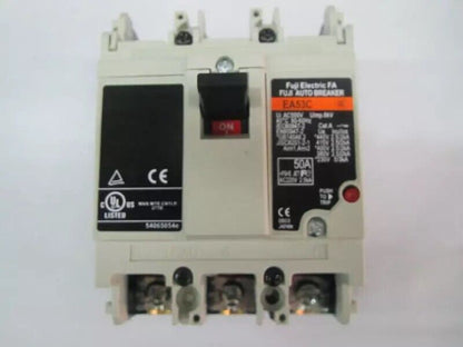 new Fuji EA53C 3P 50A Circuit Breaker 1PC - FUJI