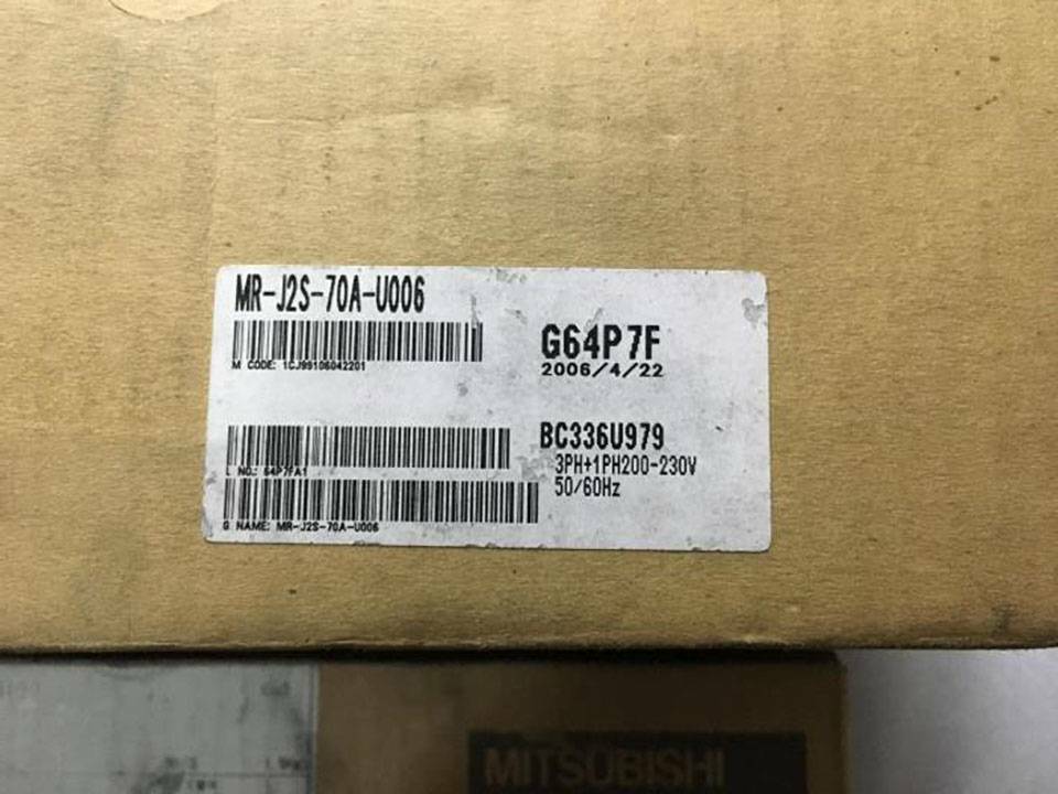 new 1PC Mitsubishi MR-J2S-70A-U006 Servo Drive In Box ping - MITSUBISHI