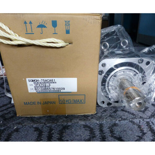 new 1PC Yaskawa SGMGH-75ACA61 Servo Motor SGMGH75ACA61 In Box ping - YASKAWA