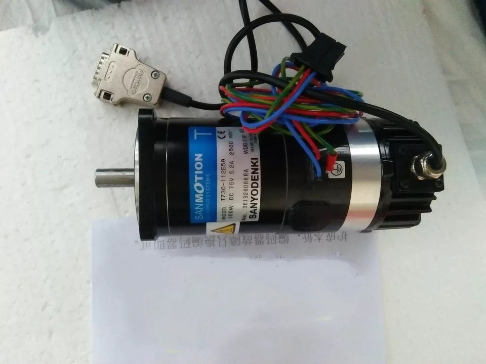 new 1PC SANYO T730-112E59 Servo Motor T730112E59 ping - SANYO