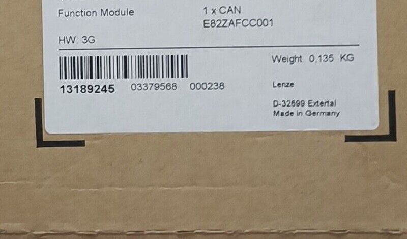 new 1PC Lenze E82ZAFCC001 Frequency Converter Module  In Box ping