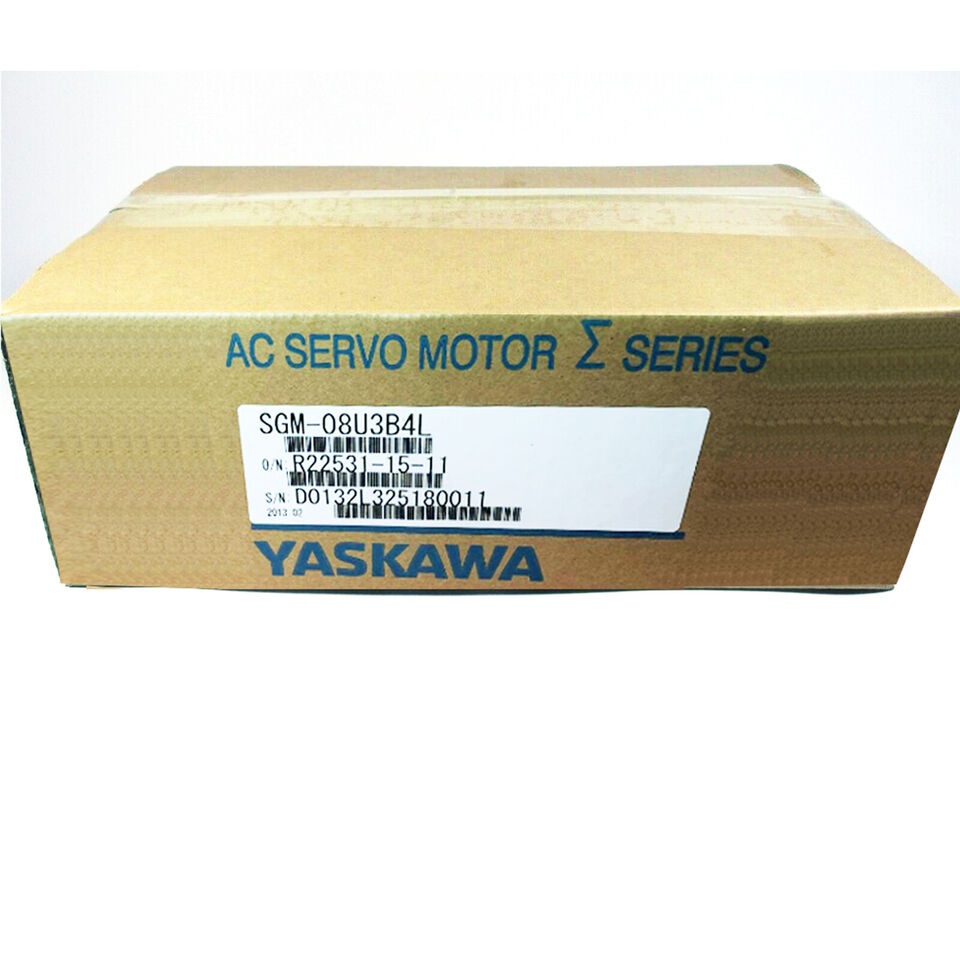 new YASKAWA SGM-08U3B4L Servo Motor 750 W 200 V 4.4 A AC - YASKAWA