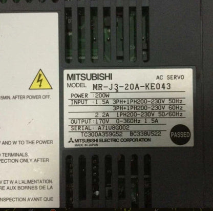 new 1PC Mitsubishi MR-J3-20A-KE043 Serve Drive MRJ320AKE043 ping