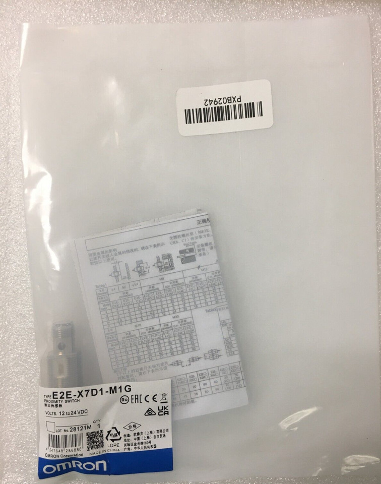 new 1PC Omron E2E-X7D1-M1G Proximity Sensor Switch ping - OMRON