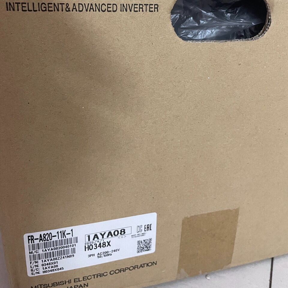 new 1PC MITSUBISHI FR-A820-11K-1 Inverter FRA82011K1 In Box - MITSUBISHI