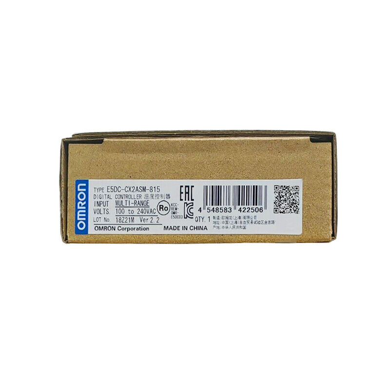 OMRON E5DC-CX2ASM-815 Temperature Controller with Digital Display and 30 Minutes Delay Start - OMRON