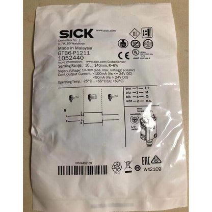 new SICK GTB6-P1211 Photoelectric Sensor One GTB6P1211 - SICK